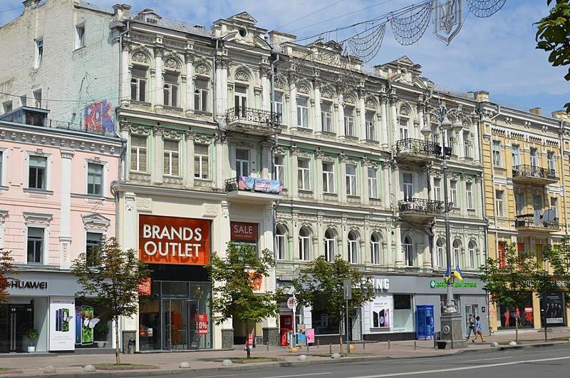 Lucky Hostel На Крещатике Kiev Ngoại thất bức ảnh